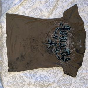 Graphic designs short sleeve shirt